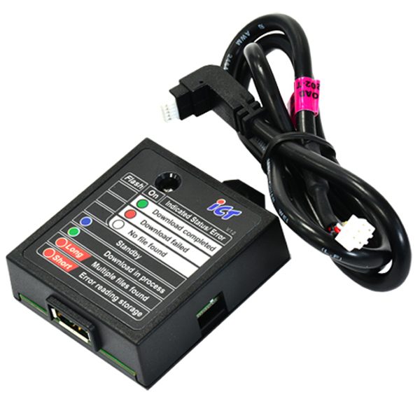 ICT USB Converter Board — Converter & Anti-Zapper Boards shown from the front