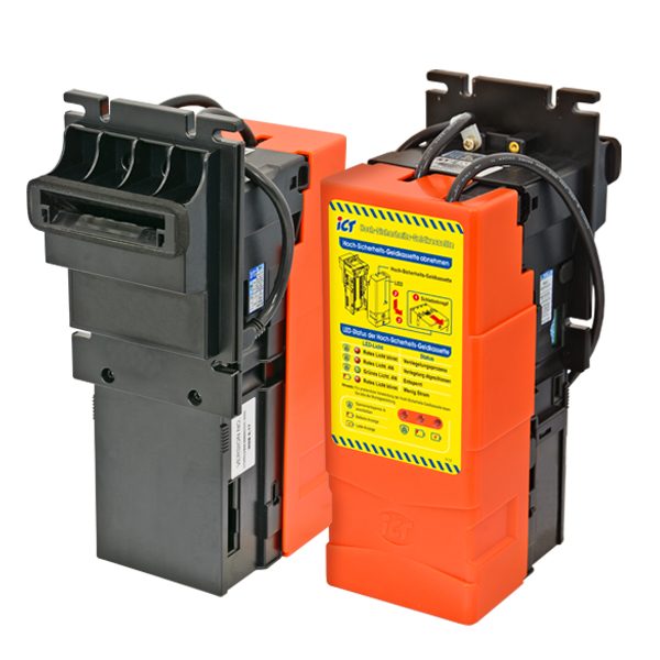 ICT High Security Cashbox II for S7AII — Bill Acceptors & Recyclers shown from the front